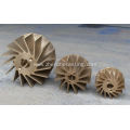 Investment casting bronze pump impeller